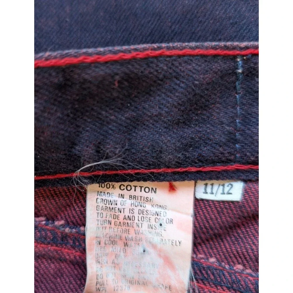 John Sullivan For Pioneer Wear Vintage Women Midi Skirt Denim Western Size 11/12